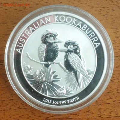 Австралия 1 доллар Кукабурра 2013 до 11.10 22-00 мск - Kukaburra 2013_1