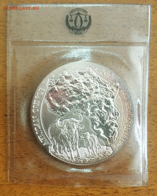 Руанда 50 франков Буйвол 2015 до 11.10 22-00 мск - Lunar 2015_1 Буйвол_Ruanda