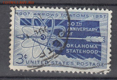 США 1957 штат Охлахома 1м до 13 10 - 121