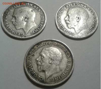 3 пенса, 3шт. Георг V, 1917-1936гг. до 13.10.19г. 22:00 - 20191008_181713