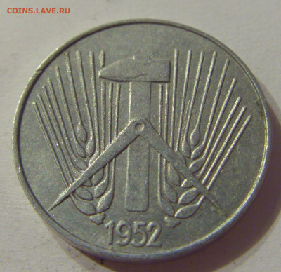 5 пфеннигов 1952 Е ГДР №1 12.10.2019 22:00 МСК - CIMG2703.JPG