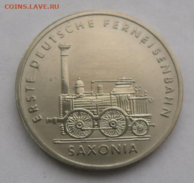 5 марок ГДР 1988 г. "Саксония. 150 лет железной дороги" - SAM_1450.JPG