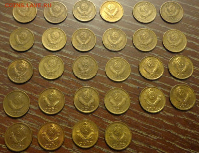 1 копейка 1965-91 28 шт года подряд до 15.10, 22.00 - 1 коп 1965-1991 №2_5.JPG