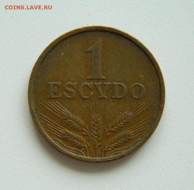 Португалия 1 эскудо 1970 г. до 13.10.19 - DSCN9897.JPG