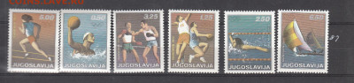 Югославия 1972 6м** до 15 10 - 163