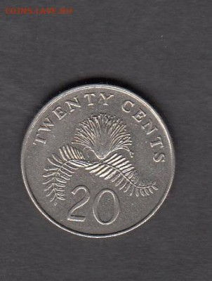 Сингапур 1996 20ц до 14 10 - 89