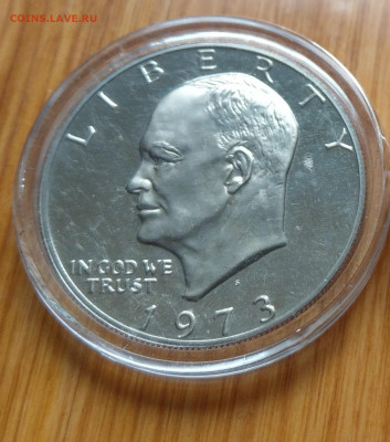 США 1 доллар 1973S ПРУФ до 22-00 11.10 - IMAG3358~4
