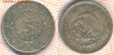 Мексика 5 сентаво 1937 г., до 15.10.2019 г. 22.00 по Москве - Мексика 5 сентаво 1937  7051