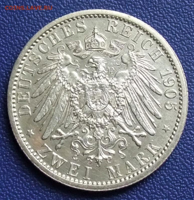 Шварцбург-Зондерхаузен. 2 марки 1905. Оценка. - SCHW-2-1905-.JPG