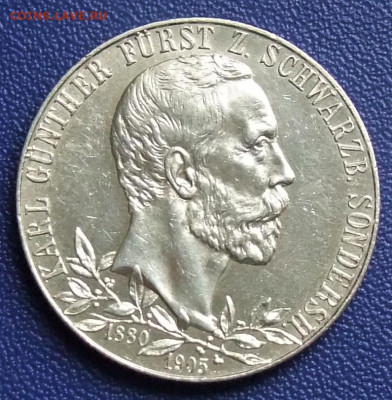 Шварцбург-Зондерхаузен. 2 марки 1905. Оценка. - SCHW-2-1905.JPG