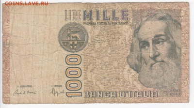 ИТАЛИЯ - 1000 ЛИР 1982 г. до 16.10 в 22:00 - IMG_20191010_0003