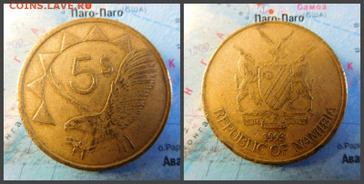 Намибия 5 долларов, 1993 - 11