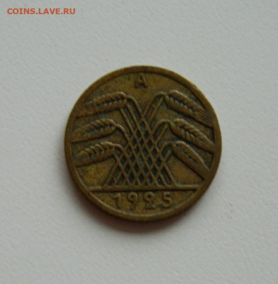 Германия 5 рейхспфеннигов 1925 год "А". до 14.10.19 - DSCN0022.JPG