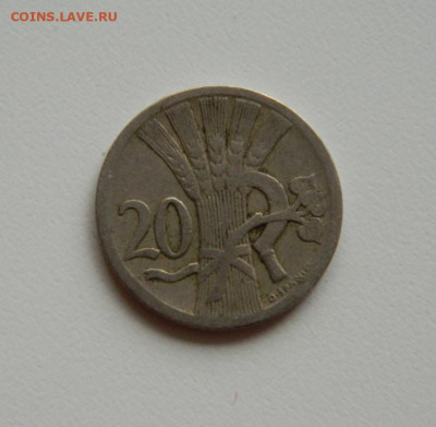 Чехословакия 20 геллеров 1924 г. до 14.10.19 - DSCN0043.JPG