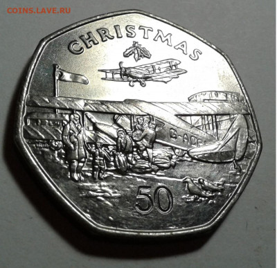 50 пенсов.Christmas.Isle of Man.1985г. до 15.10.19.г. 22:00 - 20191010_211901