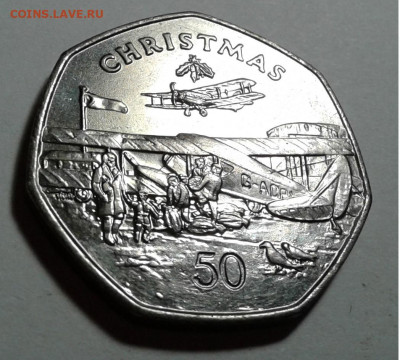 50 пенсов.Christmas.Isle of Man.1985г. до 15.10.19.г. 22:00 - 20191010_211844