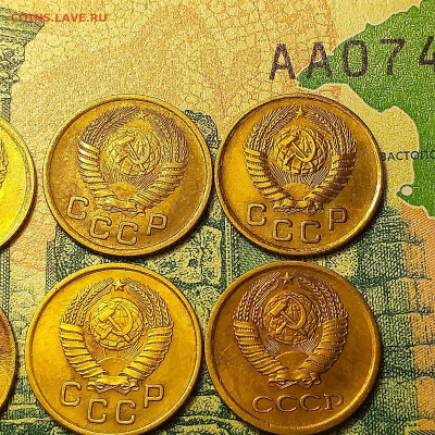 лот 1 копейка с 1951-1964 год - 20191010_230149