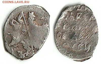 КГ245 - Псковская копейка Лжедмитрия I (1605-1606) КГ245 0,65gr