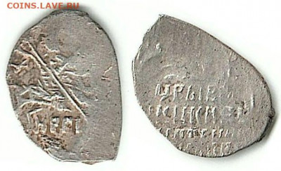КГ247 - Новгородская копейка Лжедмитрия I (1605-1606) КГ247 0,64gr 101