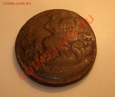 2 коп 1758 надпись сверху, гурт москва до 27.07.11 22.00 мск - DSC08997
