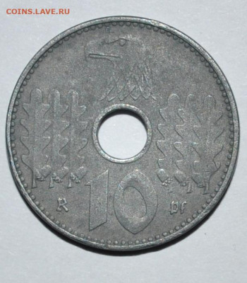Zn 10 пфенигов 1940 А с дыркой редкая!15.10.19 22:00 - 3.JPG