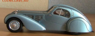 Коллекционирование масштабных моделей автомобилей - BUGATTI TYPE 57SC ATLANTIC - 1936 Minichamps
