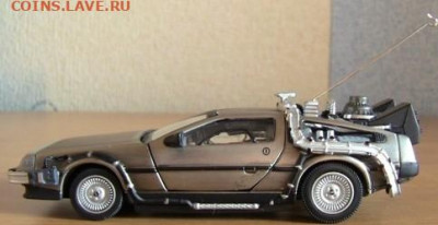 Коллекционирование масштабных моделей автомобилей - DeLorean DMC-12 из фильма Назад в будущее.  (Vitesse).
