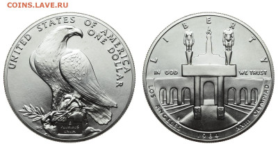 США. 1 доллар 1984 г. Олимпиада. До 17.10.19. - DSH_4452.JPG