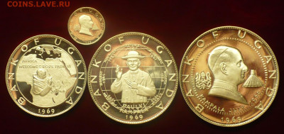 серебряные монеты Уганды 1969 года - P1840440.JPG