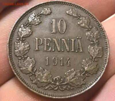 10 пенни 1914 года. До 15.10.19 - 18F3CB95-5162-4E30-9221-AE6A76F25249