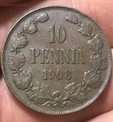 10 пенни 1908 года. До 15.10.19 - 55BD0138-B42C-4ED1-B48E-2B19C8EAEE82