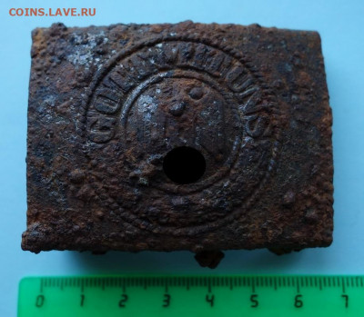 Пряжка GMU, стальная до 18-10-2019 - 3