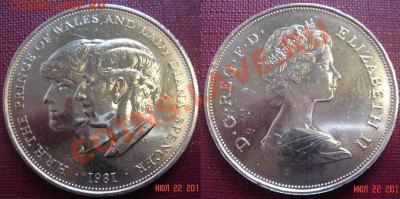 Великобритания: 5 монет по 1 кроне до 27.07.11 (22-00) - Диана.JPG