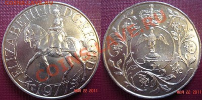 Великобритания: 5 монет по 1 кроне до 27.07.11 (22-00) - Сер.юбилей.JPG
