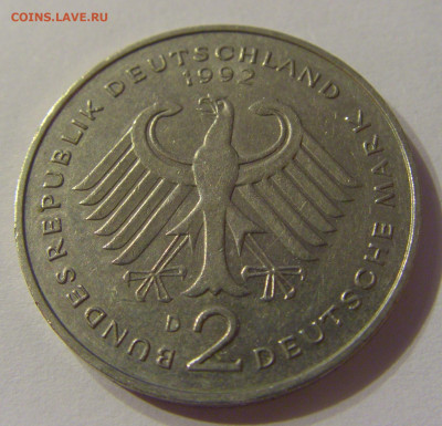 2 марки 1992 D Эрхард Германия ФРГ №1 19.10.2019 22:00 МСК - CIMG3486.JPG