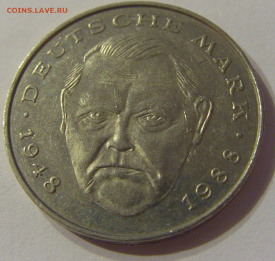 2 марки 1988 J Эрхард Германия ФРГ №1 19.10.2019 22:00 МСК - CIMG3496.JPG