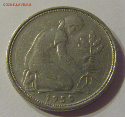50 пфеннигов 1950 G Германия ФРГ №1 19.10.2019 22:00 МСК - CIMG3524.JPG