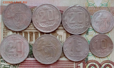 8 монет никеля до 1961 г до 18.10.2019 22-00 мск - 8штникель1