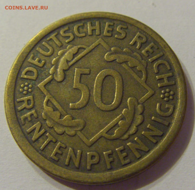 50 пфеннигов 1924 J Германия №1 19.10.2019 22:00 МСК - CIMG3558.JPG