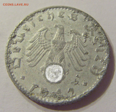 50 пфеннигов 1942 В Германия №1 19.10.2019 22:00 МСК - CIMG3576.JPG