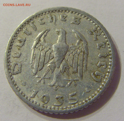 50 пфеннигов 1935 F Германия №1 19.10.2019 22:00 МСК - CIMG3592.JPG