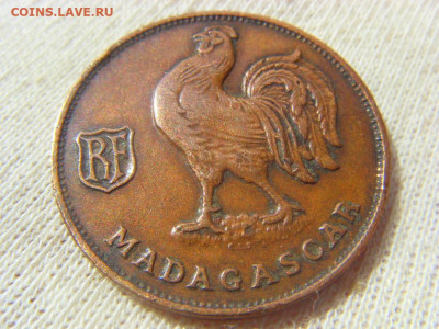 Французский Мадагаскар 1 франк 1943 г. Петух до 18.10.19 г. - SDC14727.JPG