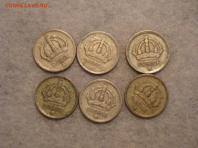 Швеция 10 эре 1943-50г.(6 шт)...18.10.19...22-00 мск.(1). - DSC09873.JPG