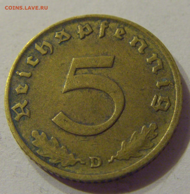5 пфеннигов 1939 D Германия №1 19.10.2019 22:00 МСК - CIMG3774.JPG