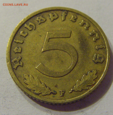 5 пфеннигов 1939 F Германия №2 19.10.2019 22:00 МСК - CIMG3782.JPG