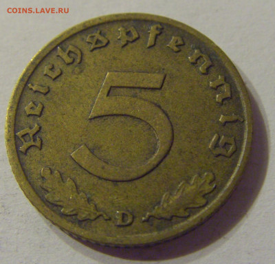 5 пфеннигов 1938 D Германия №1 19.10.2019 22:00 МСК - CIMG3794.JPG