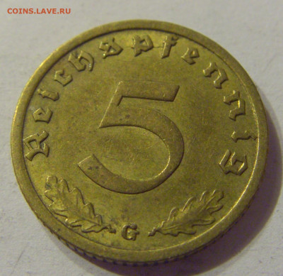 5 пфеннигов 1938 G Германия №1 19.10.2019 22:00 МСК - CIMG3806.JPG