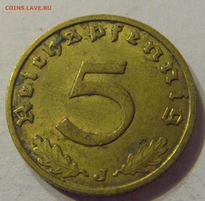 5 пфеннигов 1937 J Германия №1 19.10.2019 22:00 МСК - CIMG3822.JPG