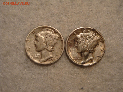 США 1 дайм 1944S.1944D...до 18.10.19...22-00мск. - DSC09894.JPG