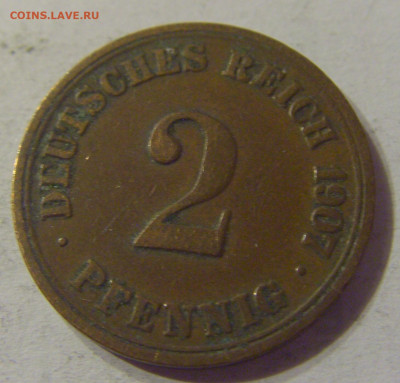 2 пфеннига 1907 А Германия №1 19.10.2019 22:00 МСК - CIMG3894.JPG